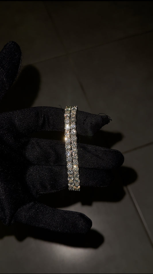 2 bracelets tennis 5mm